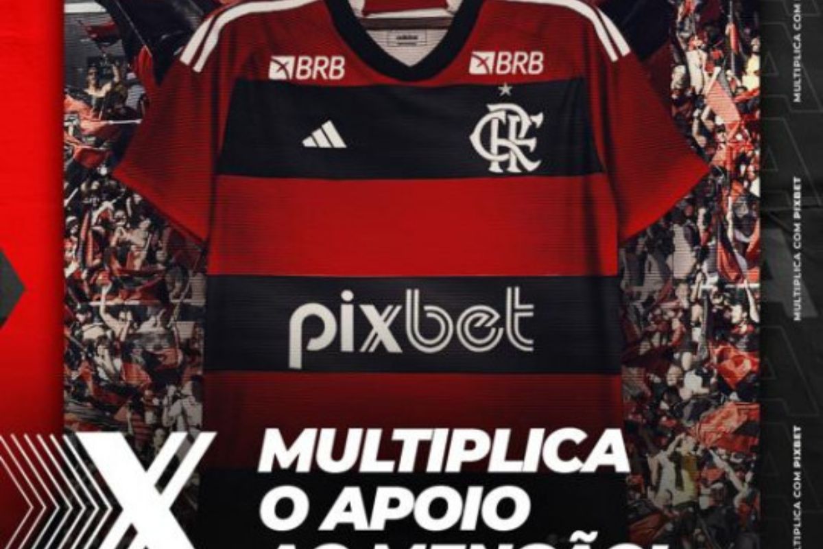 PIXBET É A NOVA PATROCINADORA MASTER DO FLAMENGO